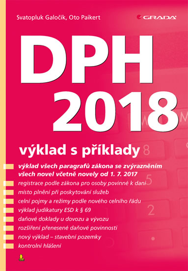 Obrázok DPH 2018 - výklad s příklady