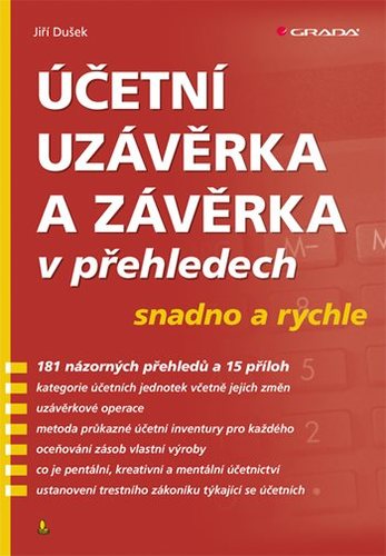 Obrázok Účetní uzávěrka a závěrka v přehledech snadno a rychle