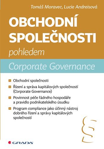 Obrázok Obchodní společnosti pohledem Corporate Governance