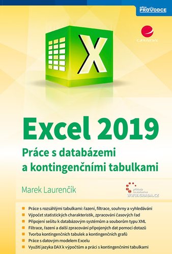 Obrázok Excel 2019 - Práce s databázemi a kontin