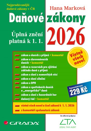 Obrazok Daňové zákony 2026