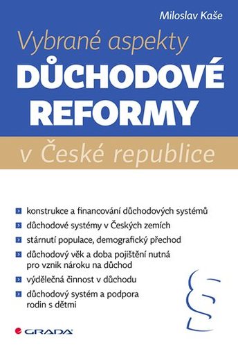 Obrázok Vybrané aspekty důchodové reformy v ČR