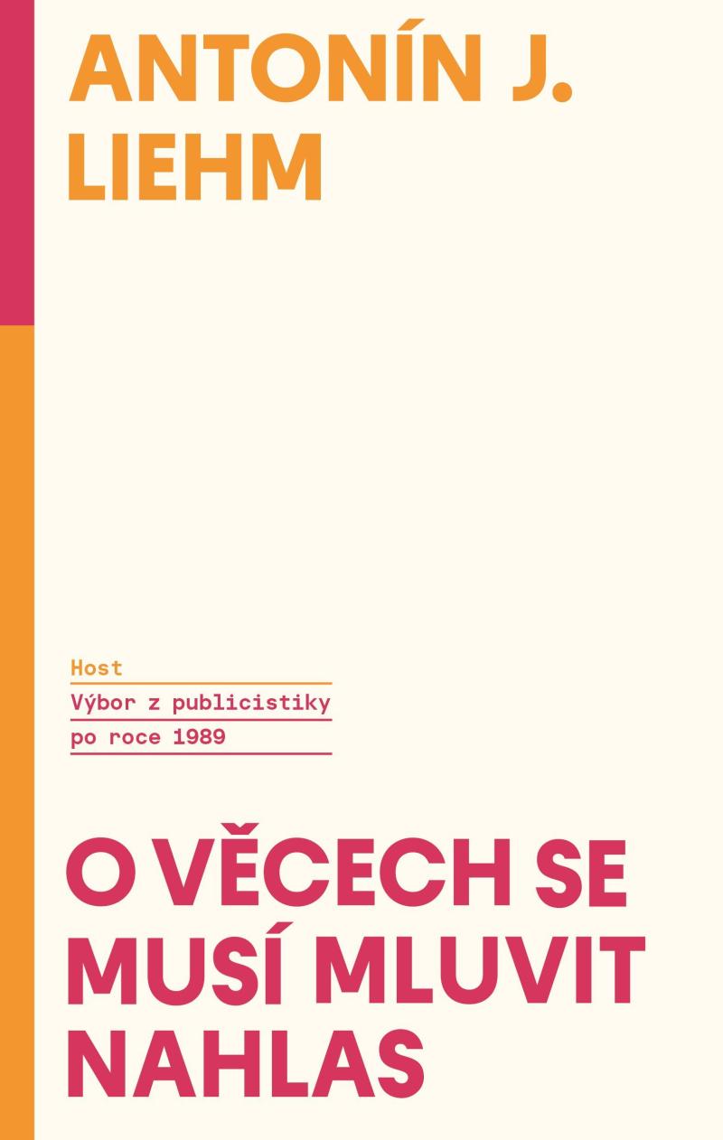 Obrázok O věcech se musí mluvit nahlas - Výbor z publicistiky po roce 1989