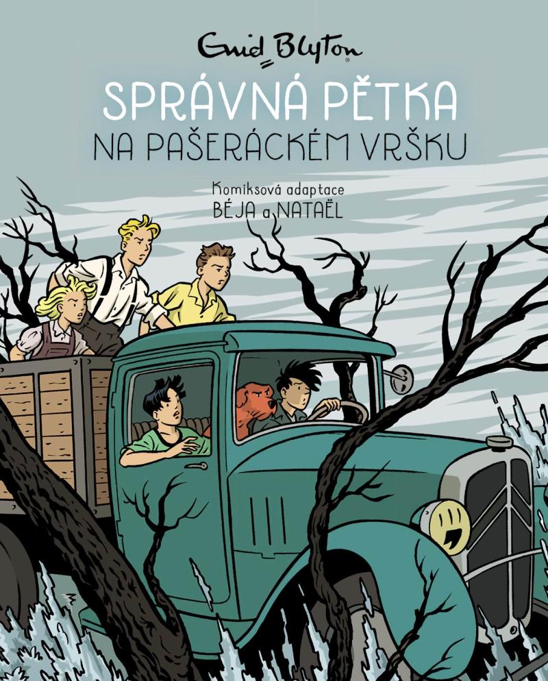 Obrázok Správná pětka 4. na pašeráckém vršku - komiks
