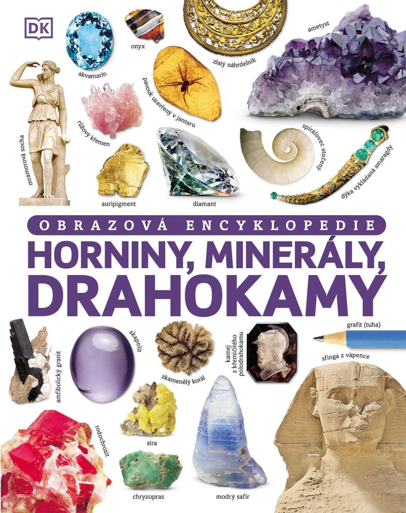 Obrázok Horniny, minerály, drahokamy - Obrazová encyklopedie