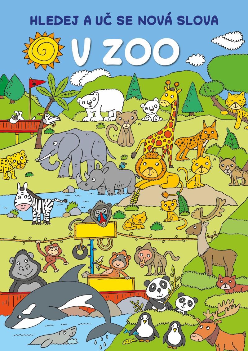 Obrázok Hledej a uč se nová slova: V ZOO