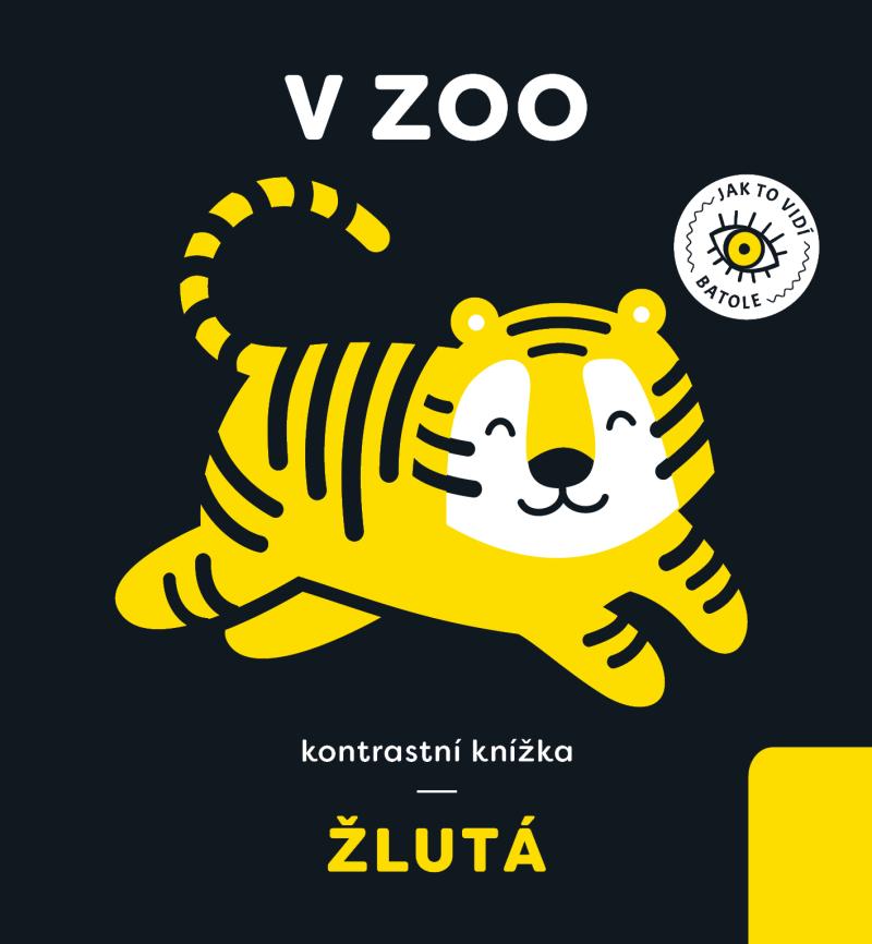 Obrázok Žlutá: V zoo - kontrastní knížka