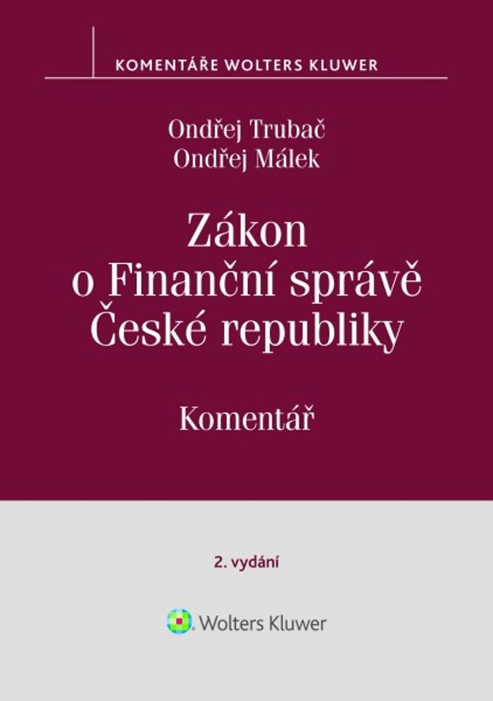 Obrázok Zákon o Finanční správě České republiky - Komentář