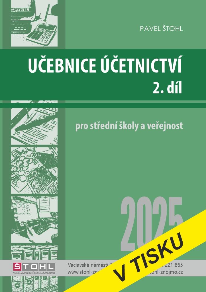 Obrázok Učebnice Účetnictví II. díl 2025