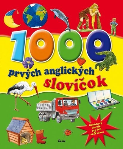 Obrázok 1000 prvých anglických slovíčok
