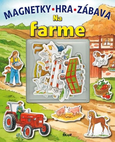 Obrázok Na farme - magnetky, hra, zábava