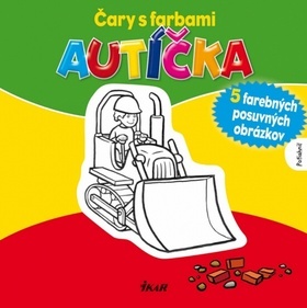 Obrázok Čary s farbami - Autíčka