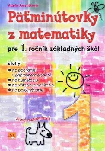 Obrázok Päťminútovky z matematiky pre 1. ročník základných škôl