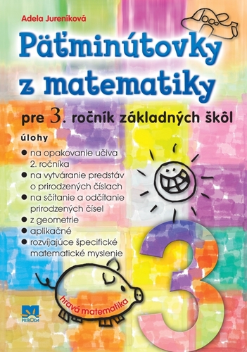 Obrázok Päťminútovky z matematiky pre 3. ročník základných škôl