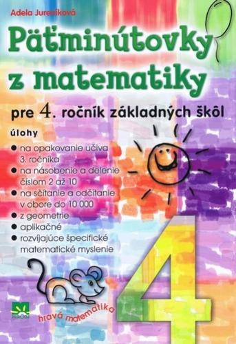 Obrázok Päťminútovky z matematiky pre 4. ročník základných škôl