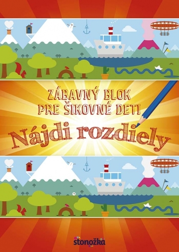 Obrázok Zábavný blok pre šikovné deti - Nájdi rozdiely