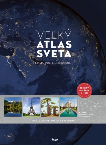 Obrázok Veľký atlas sveta, 3. upravené a doplnené vydanie
