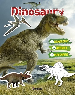 Obrázok Dinosaury: maľovanie, nalepovanie a aktivity