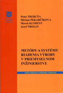 Obrazok Metódy a systémy riadenia v priemyselnom inžinierstve