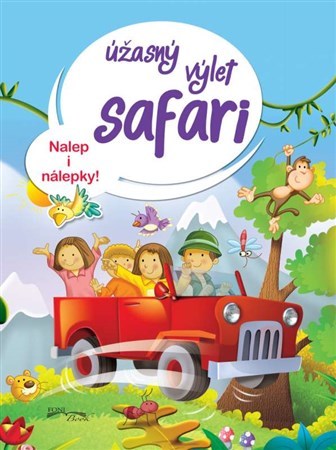 Obrázok Úžasný výlet safari - Nalep i nálepky!