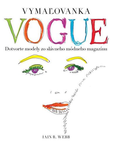 Obrázok Vymaľovanka VOGUE