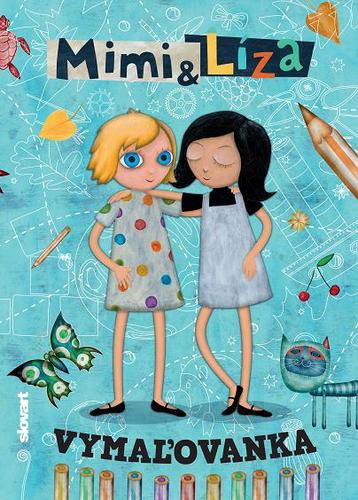 Obrázok Mimi a Líza. Vymaľovanka