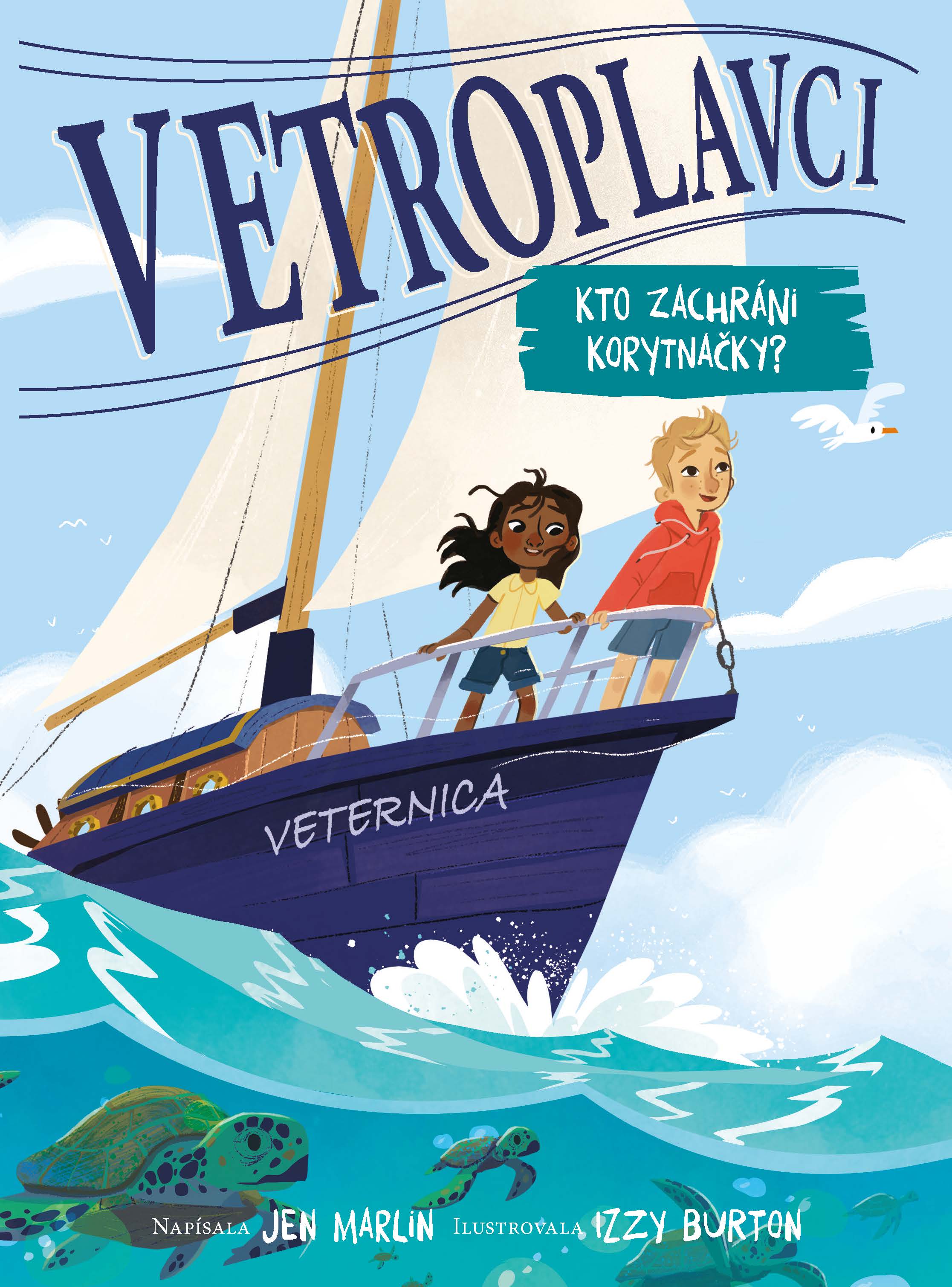 Obrázok Kto zachráni korytnačky?  (Vetroplavci 1)