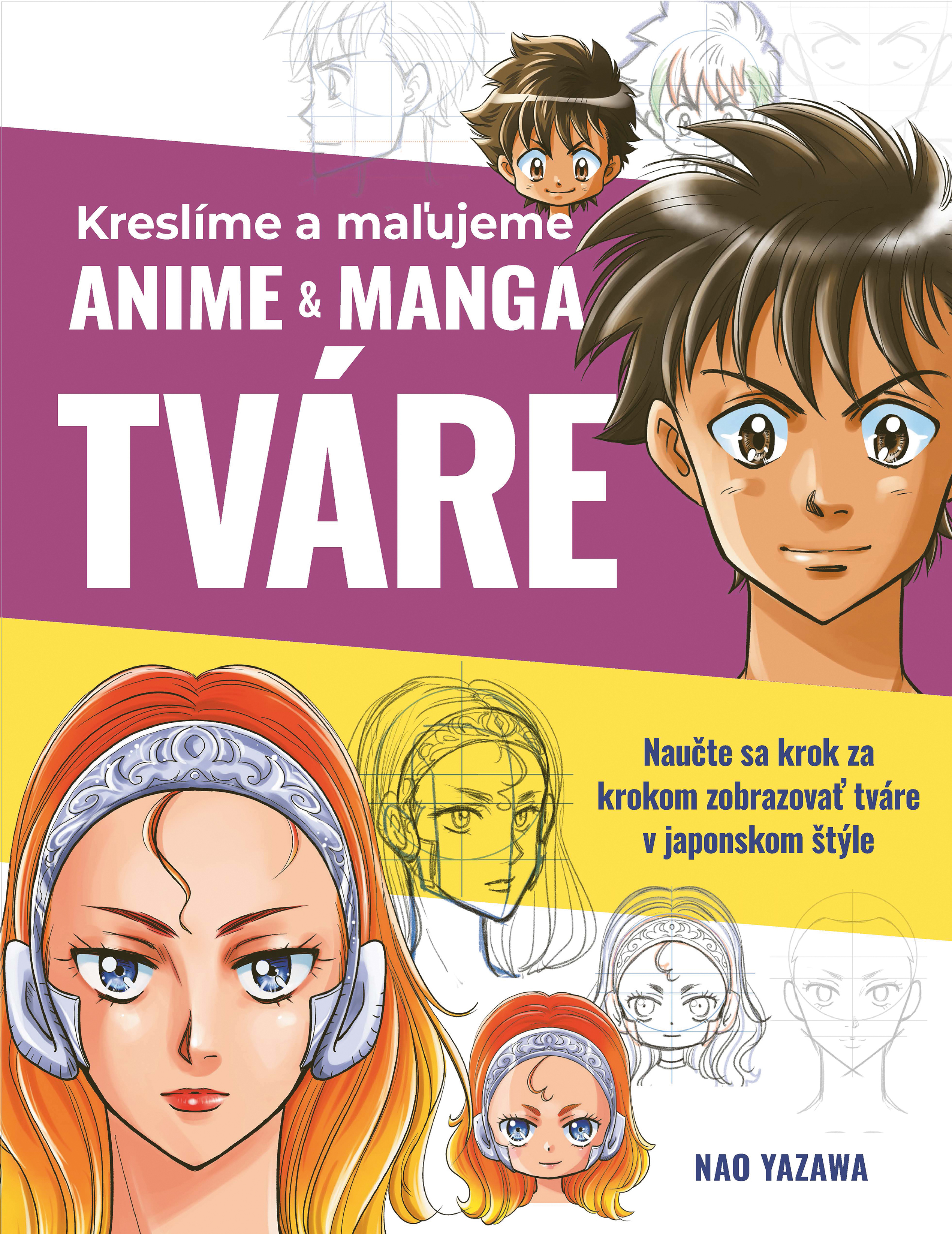 Obrázok Kreslíme a maľujeme anime & manga tváre