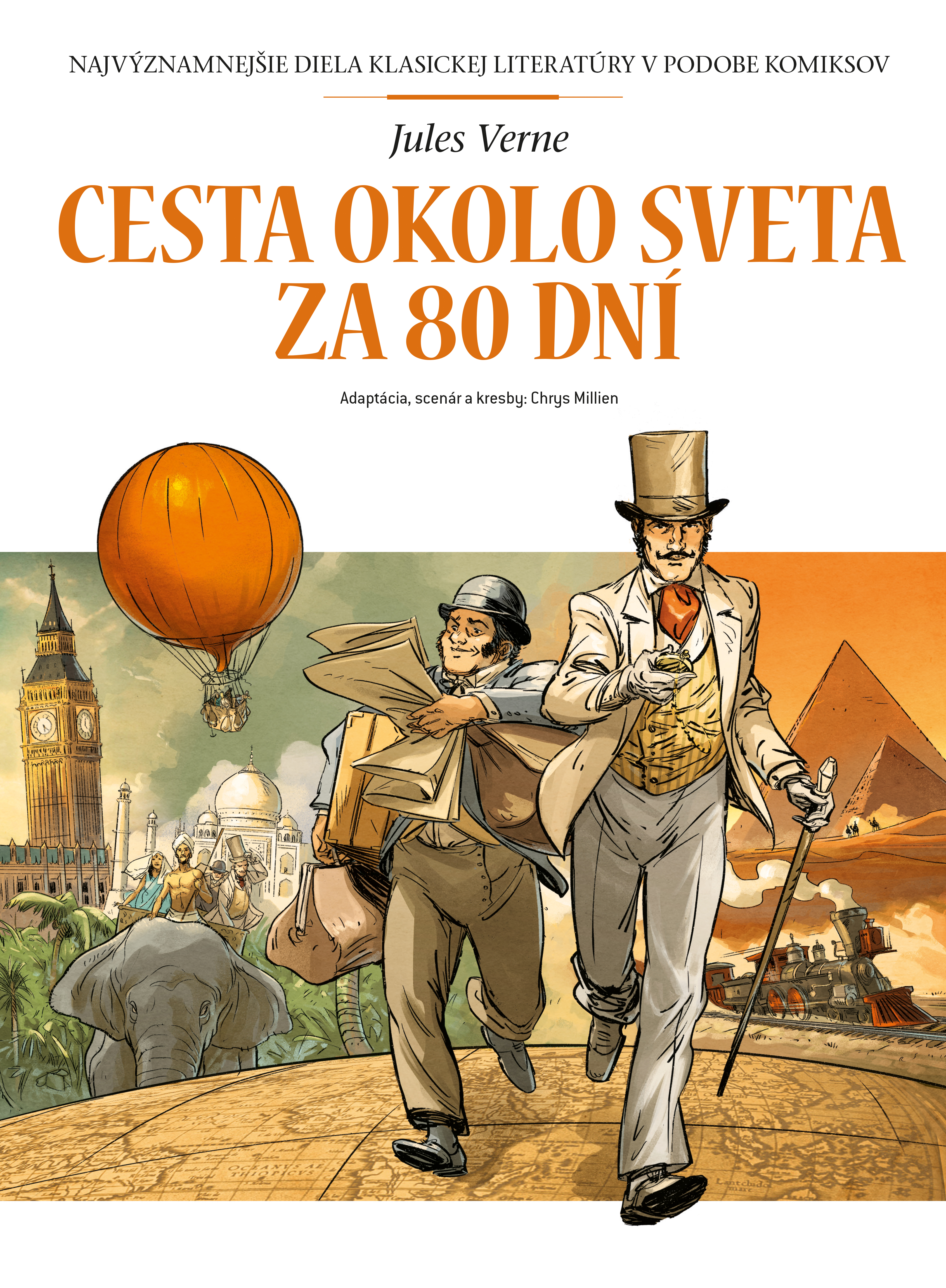 Obrázok Cesta okolo sveta za 80 dní (komiks)