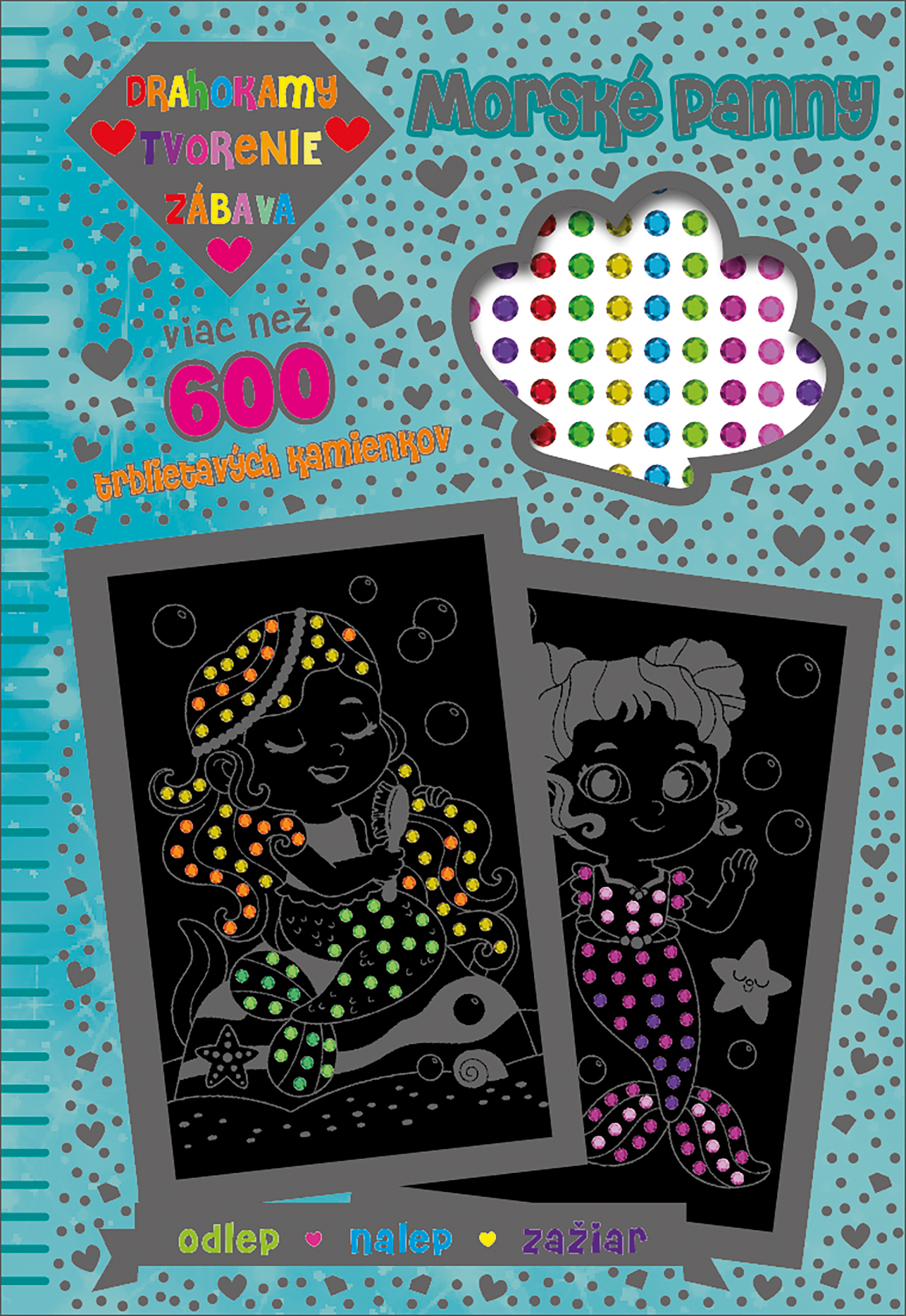 Obrázok Drahokamy, tvorenie, zábava. Morské panny