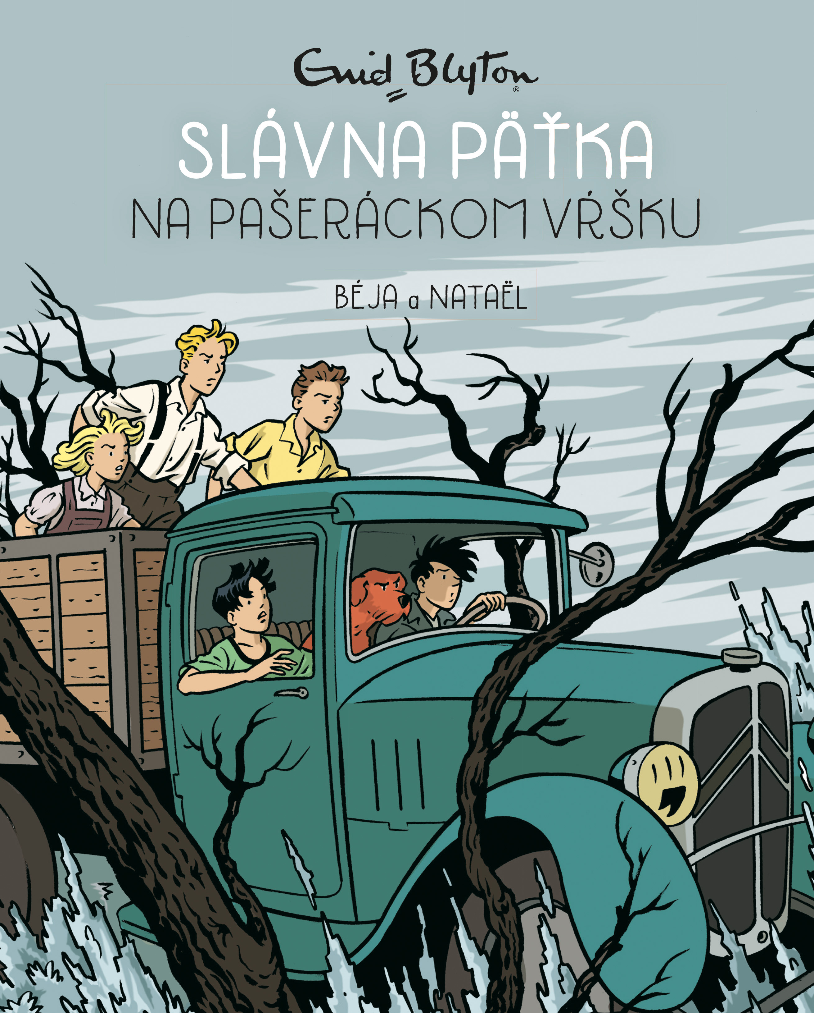 Obrázok Slávna päťka na Pašeráckom vŕšku (4) - komiks