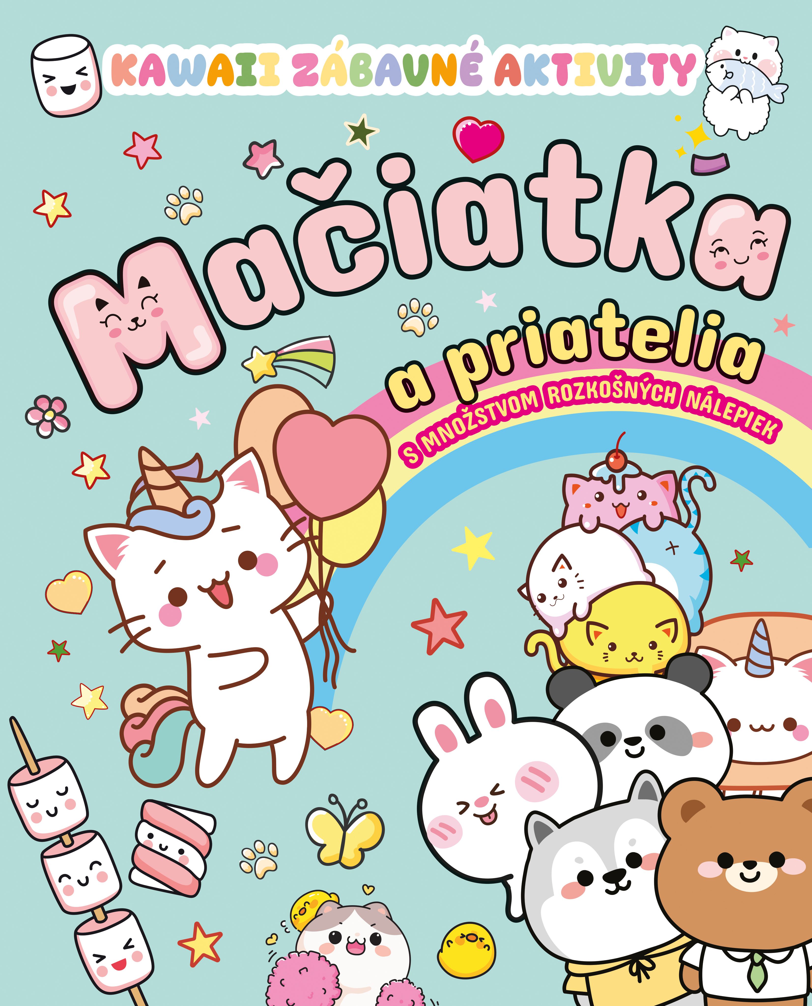 Obrázok Kawaii zábavné aktivity: Mačiatka a priatelia
