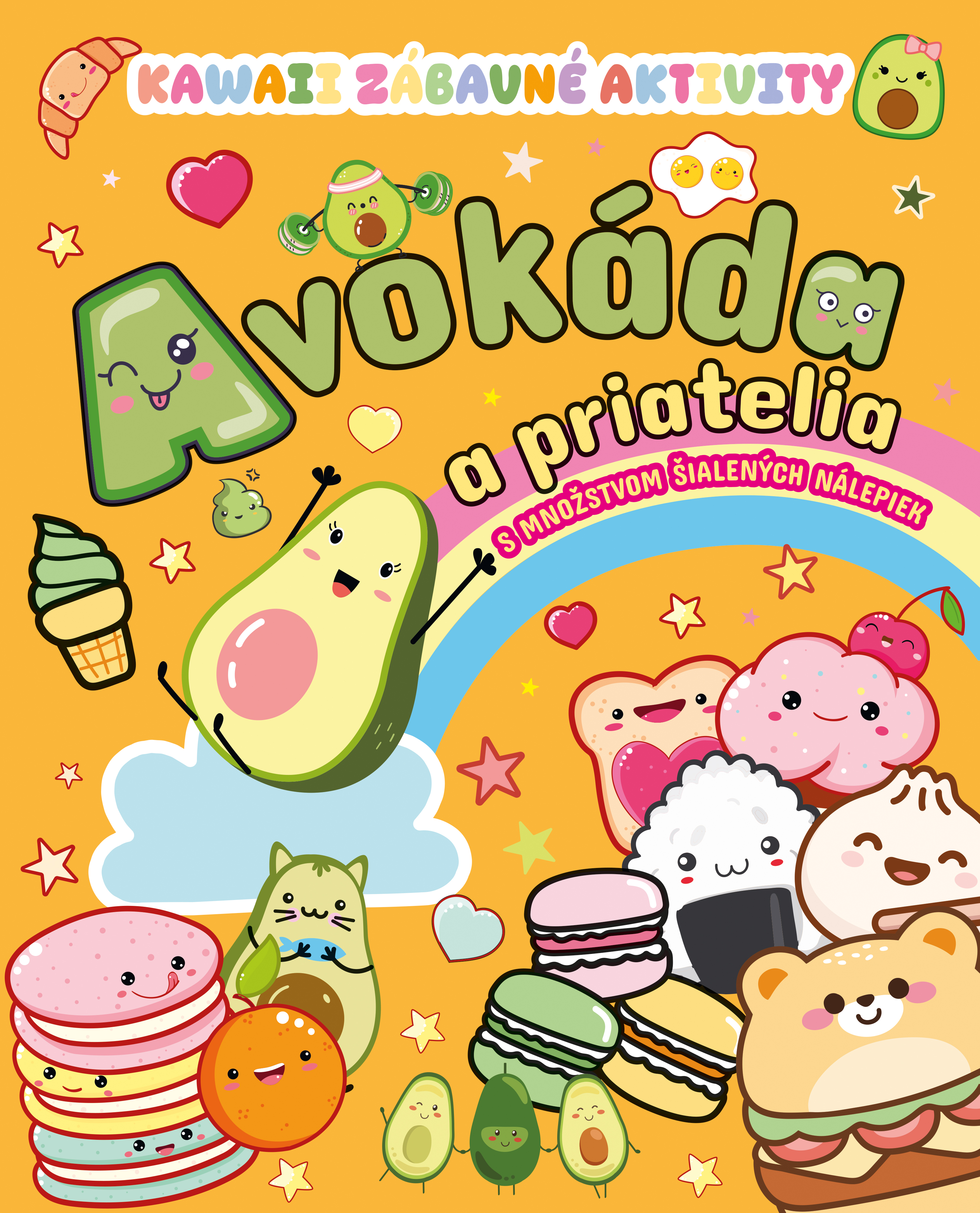 Obrázok Kawaii zábavné aktivity: Avokáda a priatelia