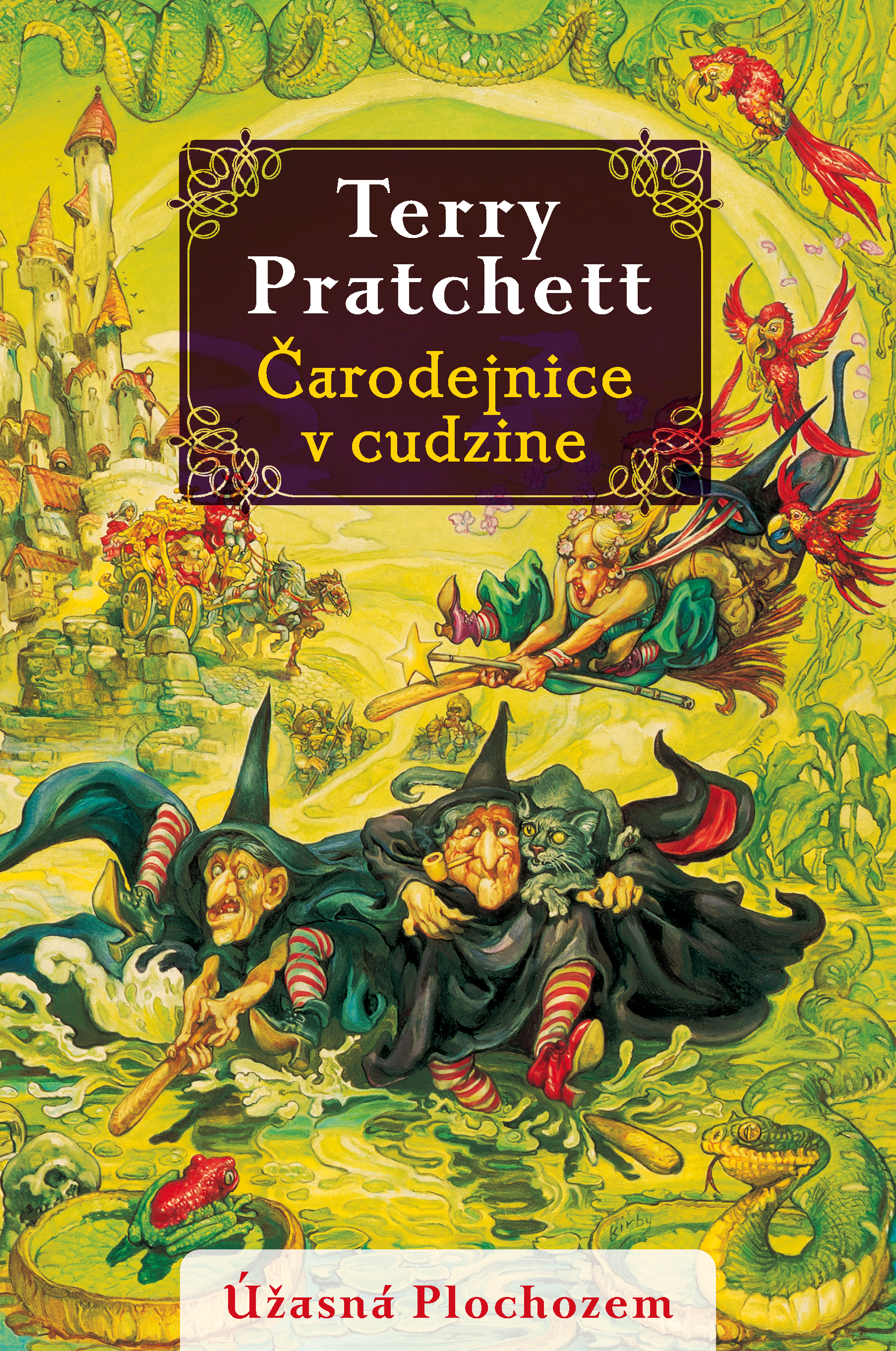 Obrázok Čarodejnice v cudzine (Úžasná Plochozem 12, Čarodejky 3)