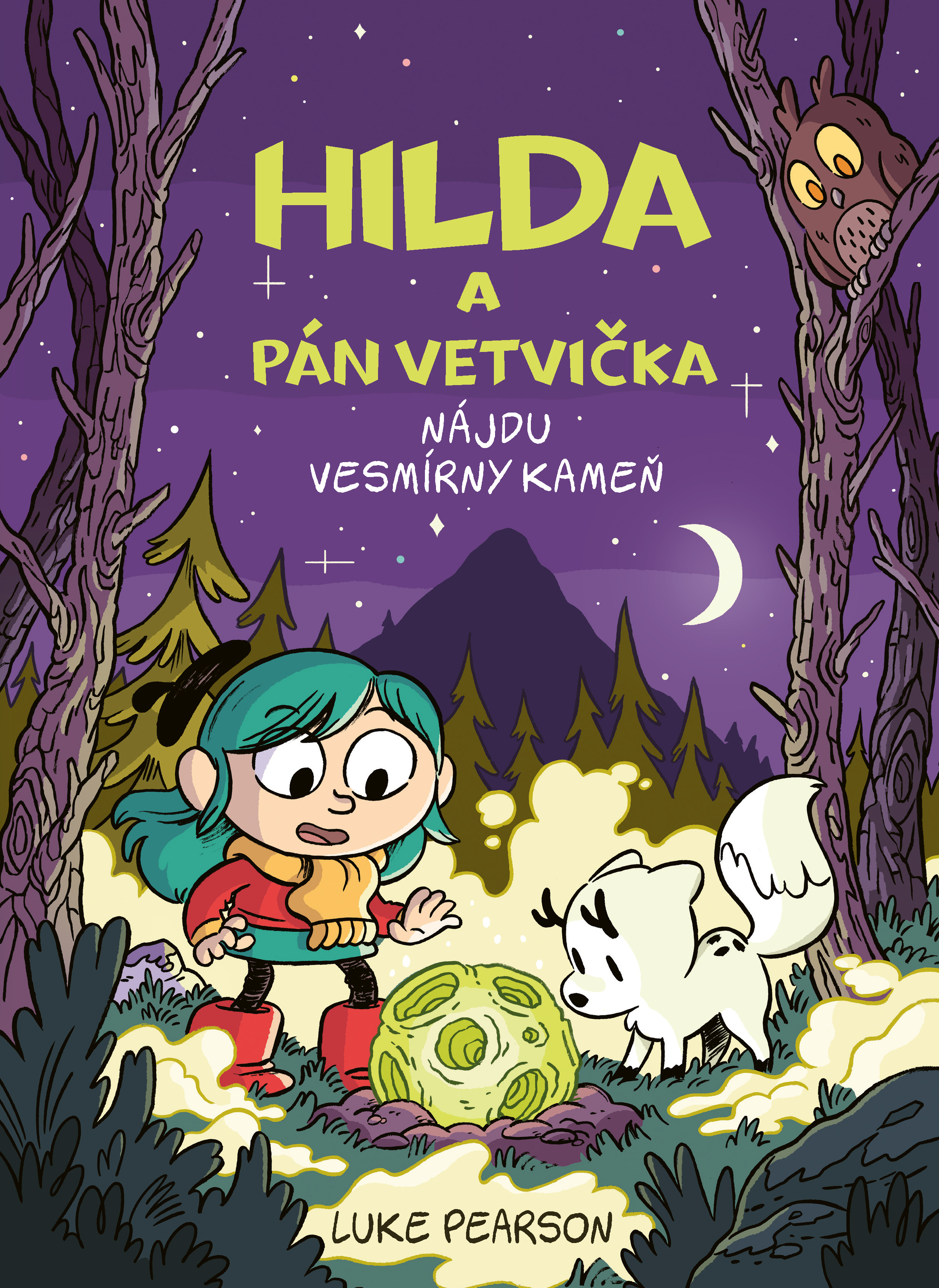 Obrazok Hilda a Pán Vetvička nájdu vesmírny kameň (3.)
