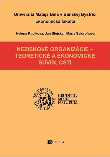 Obrazok Neziskové organizácie - teoretické a ekonomické súvisloti
