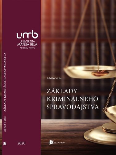 Obrazok Základy kriminálneho spravodajstva