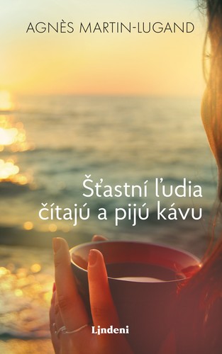 Obrázok Šťastní ľudia čítajú a pijú kávu