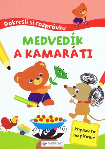Obrázok Dokresli si rozprávku! Medvedík a kamaráti