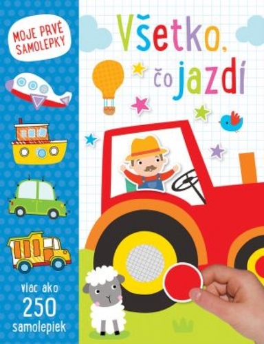 Obrázok Všetko, čo jazdí moje prvé samolepky