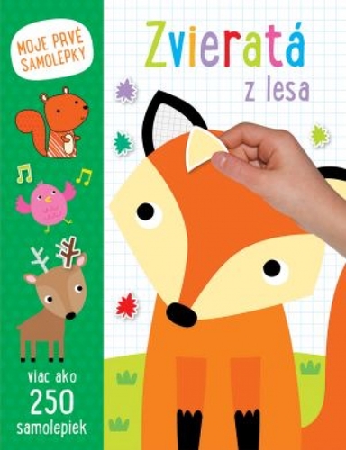 Obrázok Zvieratá z lesa moje prvé samolepky