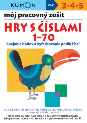 Obrázok Hry s číslami 1 - 70 môj pracovný zošit