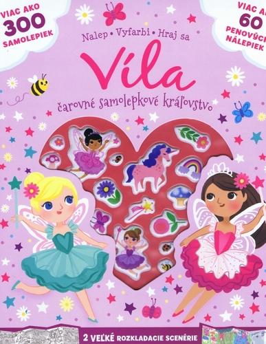 Obrázok Víla - čarovné samolepkové kráľovstvo