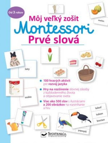Obrázok Môj veľký zošit Montessori - Prvé slová