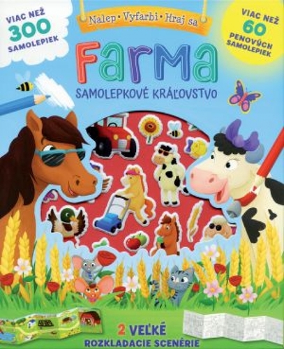 Obrázok Farma - kúzelné samolepkové kráľovstvo