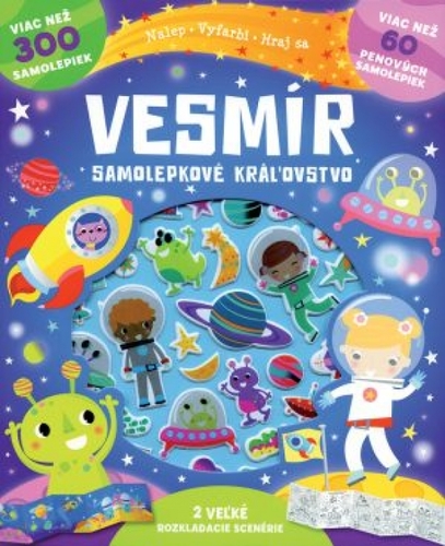 Obrázok Vesmír - kúzelné samolepkové kráľovstvo