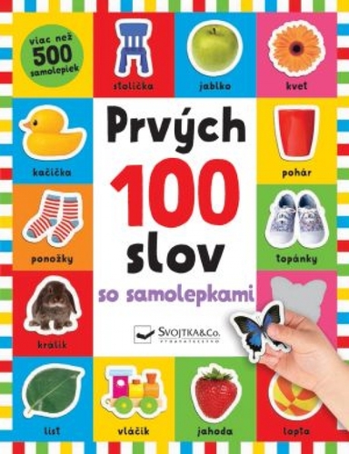 Obrázok Prvých 100 slov so samolepkami