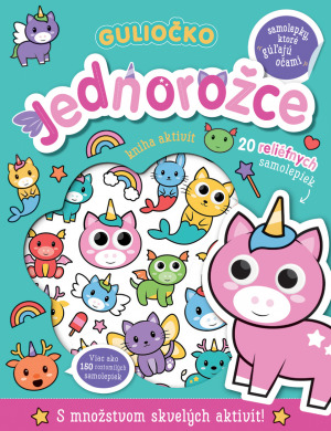 Obrázok Guliočko Jednorožce 20 reliéfnych samolepiek