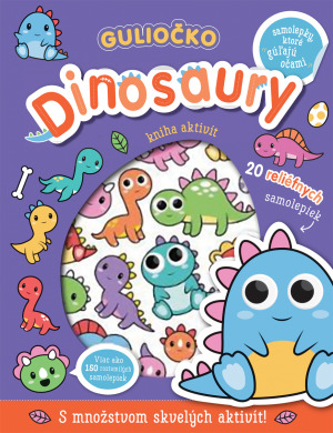 Obrázok Guliočko Dinosaury 20 reliéfnych samolepiek