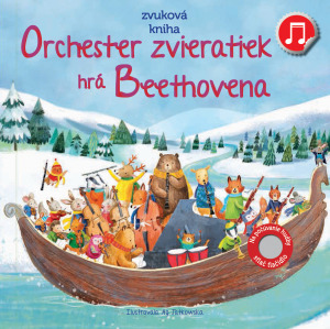 Obrázok Orchester zvieratiek hrá Beethovena